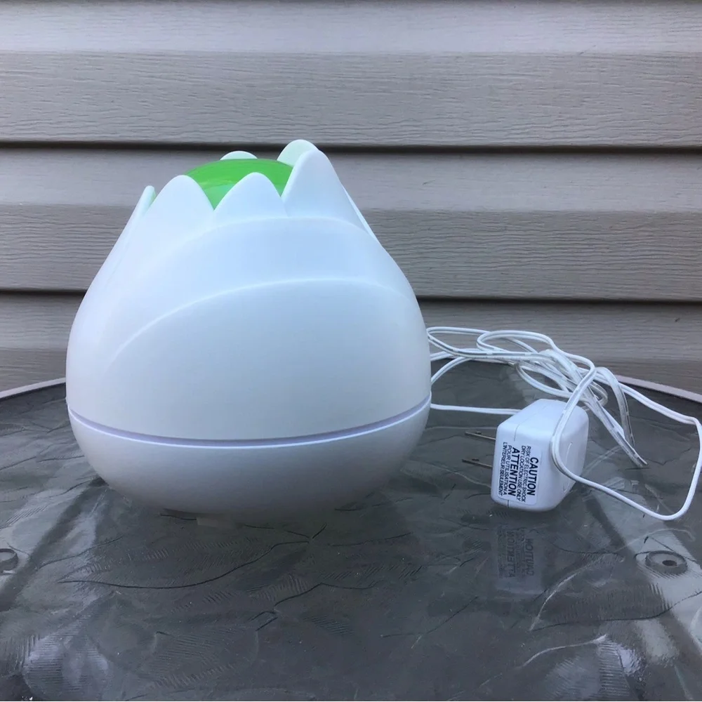 SPAROOM Ultrasonic Fragrance Diffuser ‘Lotus Mist’ + Essential Oils, All EUC!
